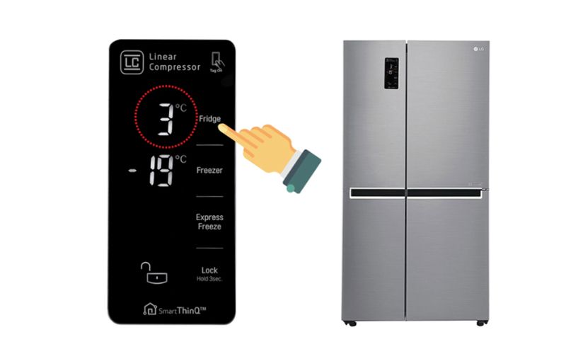 Hướng dẫn chi tiết cách sử dụng tủ lạnh LG 2 cánh Inverter, Side by Side đúng cách, hiệu quả và bền bỉ