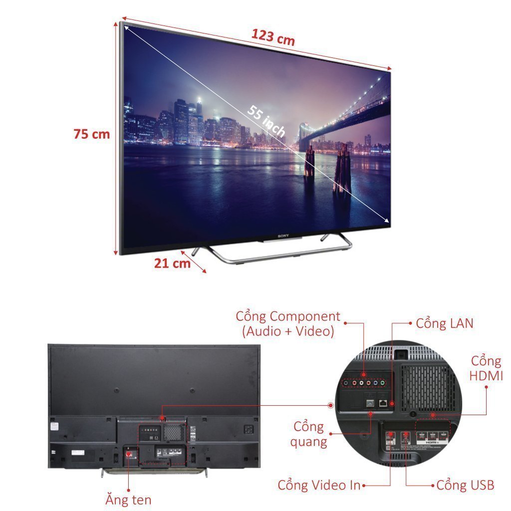 Tivi Sony 55 Inch Giá Bao Nhiêu? Tất Tần Tật Những Điều Bạn Cần Biết