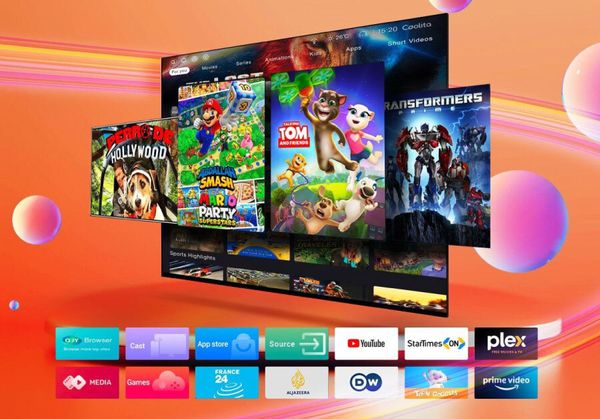 Nội dung đa dạng người xem có thể có được từ tivi Coocaa R5