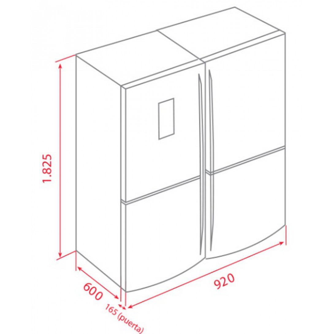 Tủ lạnh side by side Teka NFE4 900 X – Lựa chọn hoàn hảo cho không gian bếp hiện đại