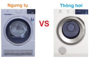 Nên mua máy sấy thông hơi hay máy sấy ngưng tụ? Loại nào phù hợp với gia đình bạn?