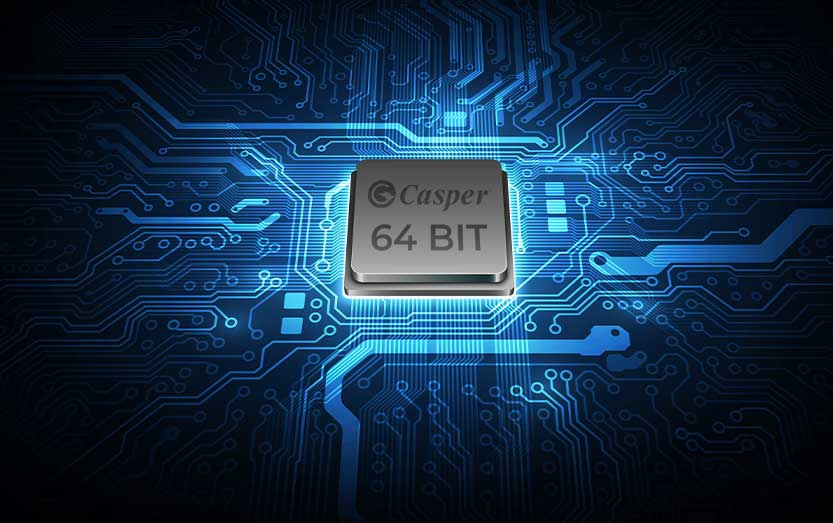 Bộ xử lý 4 nhân trên tivi Casper 43FGA610