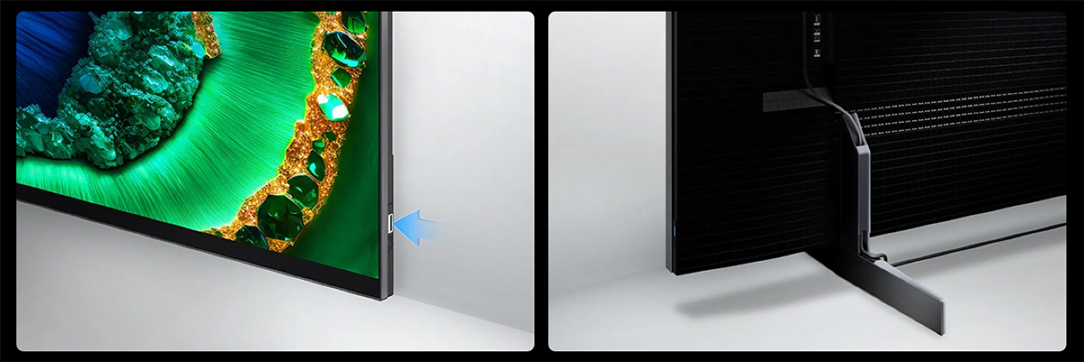 chan-de-tivi-tcl-98c855 Chân đế tivi có thể giấu dây cáp hiệu quả