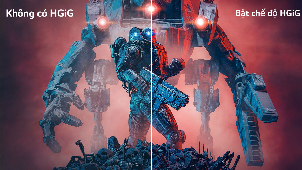 Chế độ HGiG trên tivi LG 75UR9050PSK