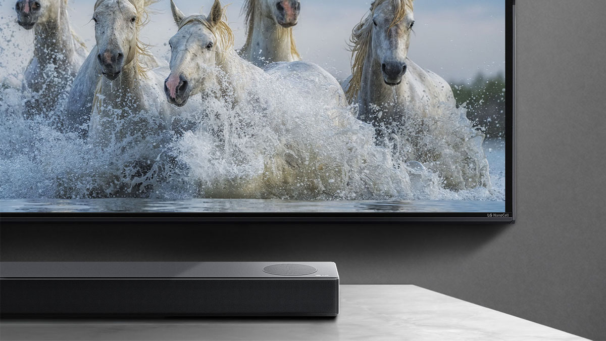 Kết hợp loa thanh và tivi LG 75UR9050PSK