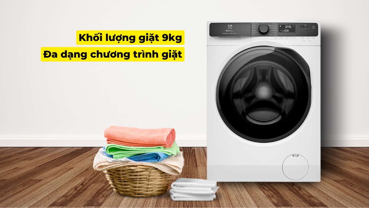 khoi-luong-giat-cua-may-giat-electrolux-ewf9023p5wc Máy có khối lượng giặt lớn, nhiều chương trình giặt tiện lợi
