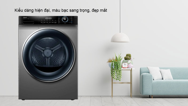 Kiểu dáng hiện đại, màu bạc sang trọng, đẹp mắt