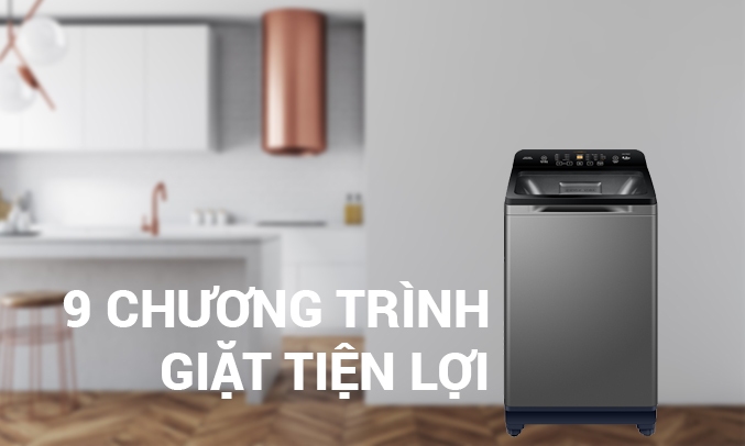 Máy giặt Aqua 9 kg AQW-FR90GT.S