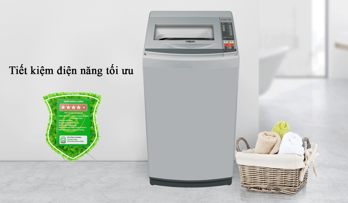 Máy giặt Aqua 7.2 kg AQW-S72CT (H2) tiết kiệm điện