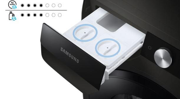 may-giat-say-wd12tp34dsx-giat-xa-thong-minh Ngăn nước giặt xả thông minh AI Dispenser