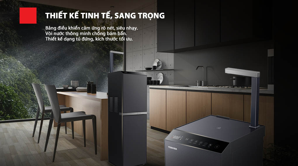 Máy lọc nước RO nóng nguội lạnh Toshiba TWP-W2396SVN(M) 