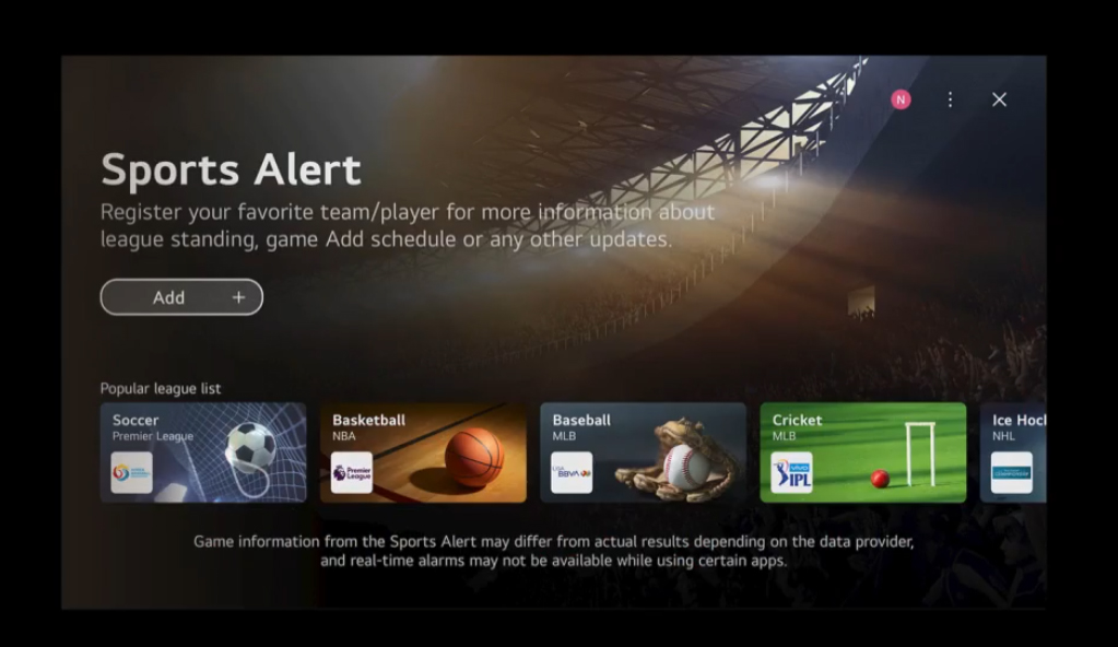 tinh-nang-quick-card-65qned80sra Tạo danh sách nội dung yêu thích với Quick Card