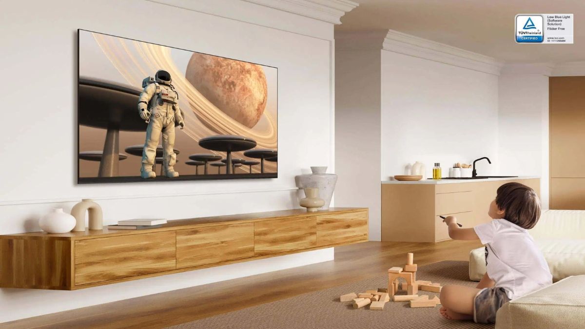 Ánh sáng xanh thấp bảo vệ đôi mắt người xem