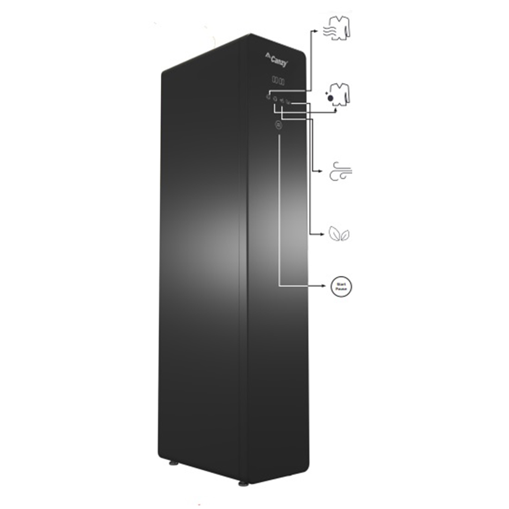 tu-giat-hap-say-canzy-dre34m-1 Máy giặt hấp sấy quần áo Canzy CZ-DRE34M - Hàng chính hãng