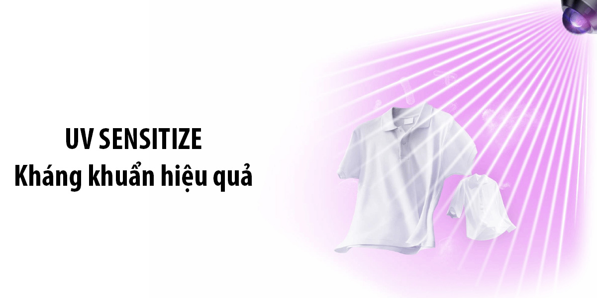 UV SENSITIZE kháng khuẩn hiệu quả