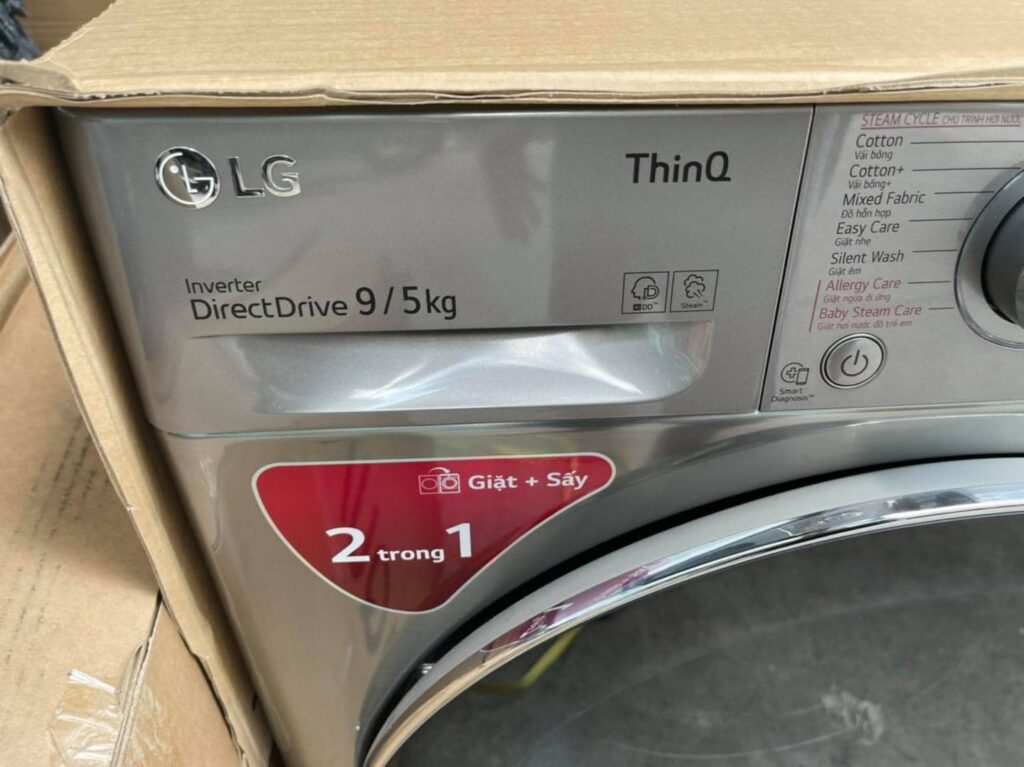 Mua Máy Giặt Sấy 2 Trong 1 Tốt Nhất Tại TP.HCM: Lựa Chọn Hoàn Hảo Cho Căn Hộ Nhỏ