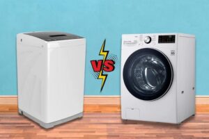 máy giặt cửa trên và cửa trước