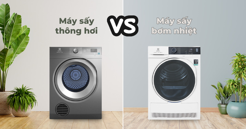 máy sấy bơm nhiệt và thông hơi