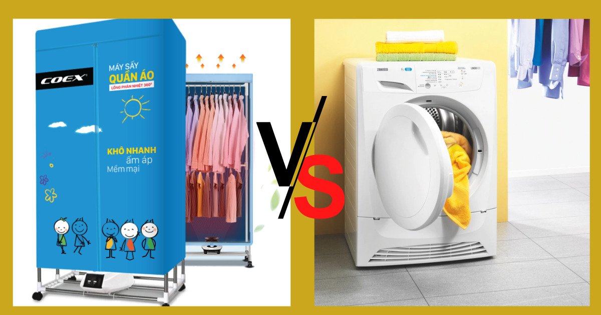 Nên Mua Máy Sấy Quần Áo Loại Nào? Trải Nghiệm Từ Webtretho