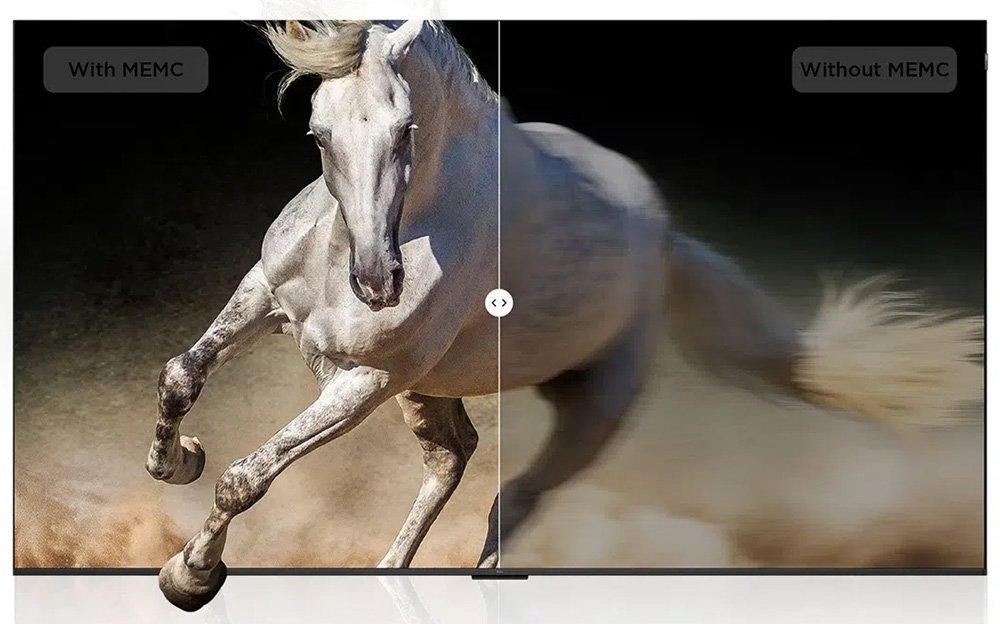 Công nghệ MEMC giảm nhòe chuyển động