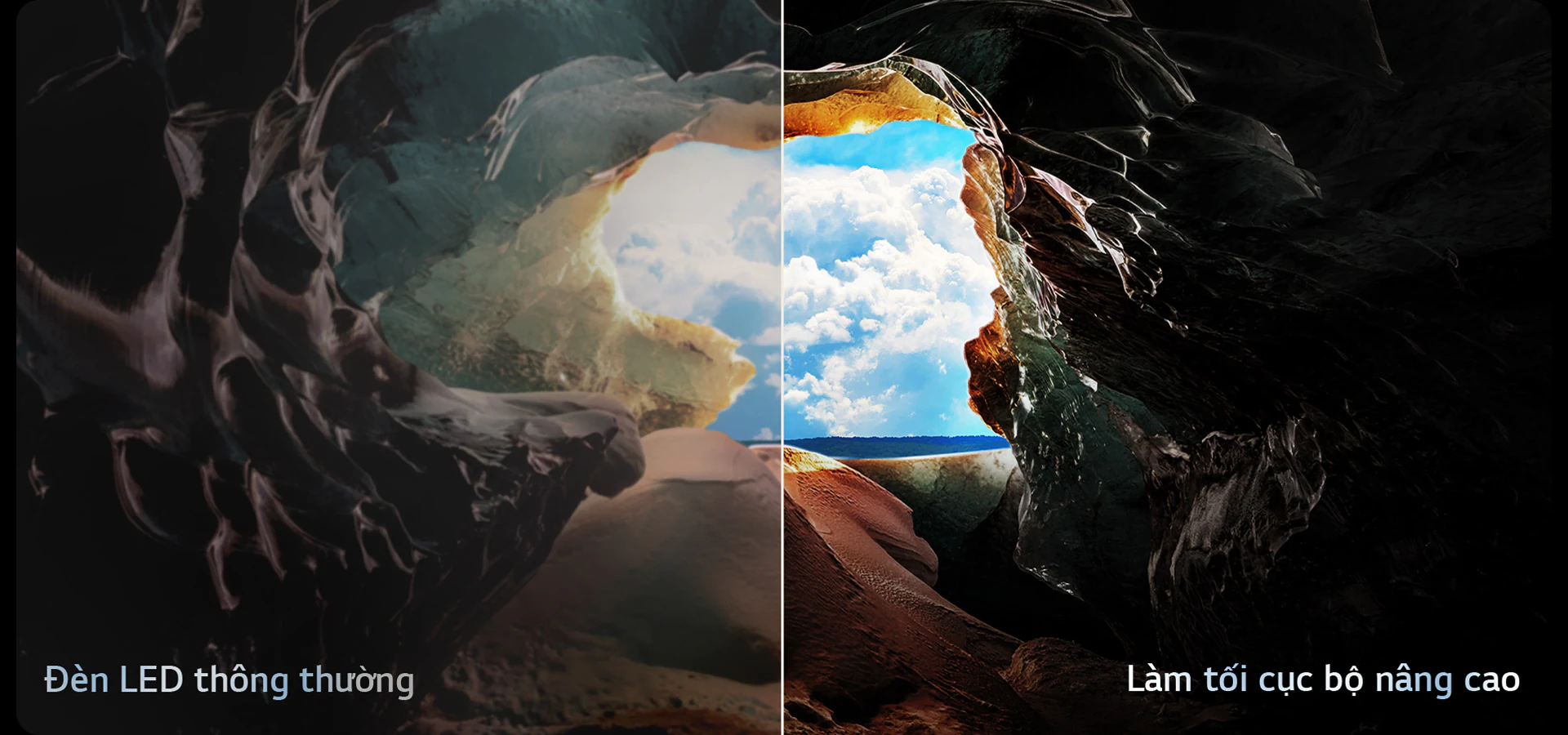 Advanced Local Dimming tăng độ tương phản